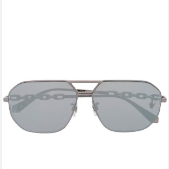 Off-White Wright Aviator Sunglasses - Picture 6 of 9